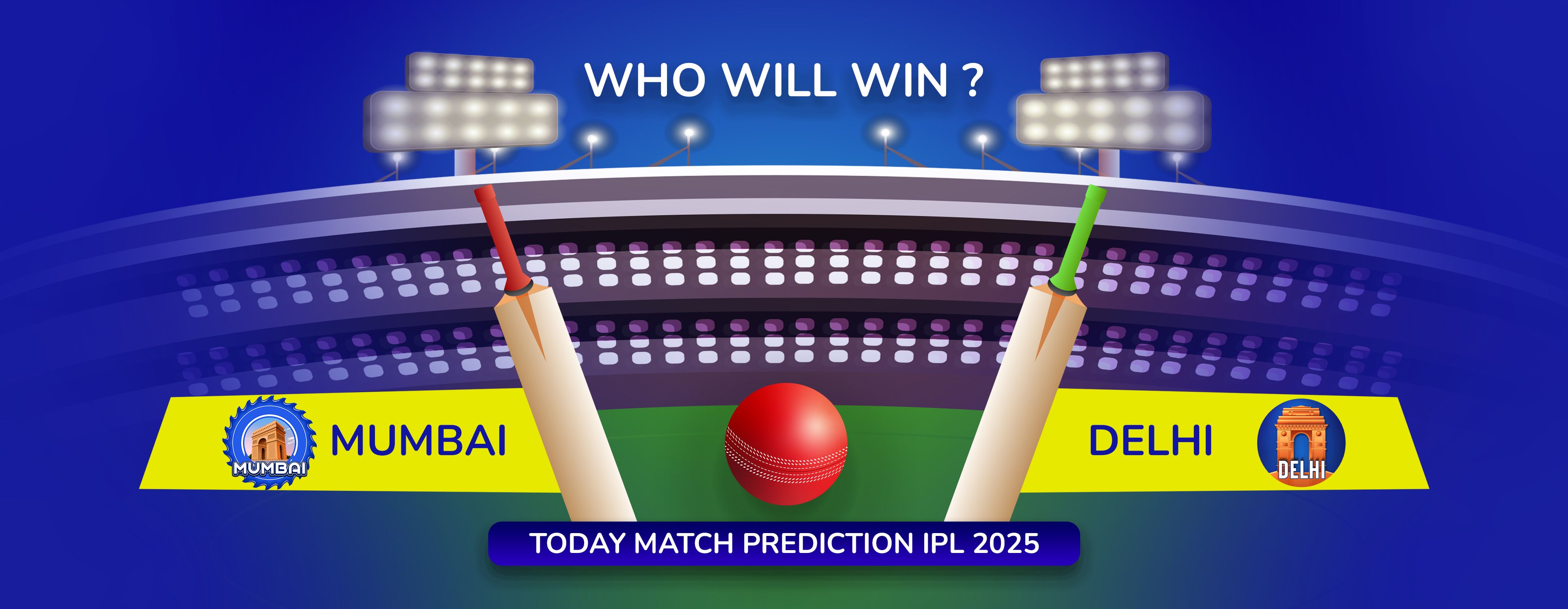 Mumbai vs Delhi Today's Match Prediction who will win : IPL 2025 63 Match
