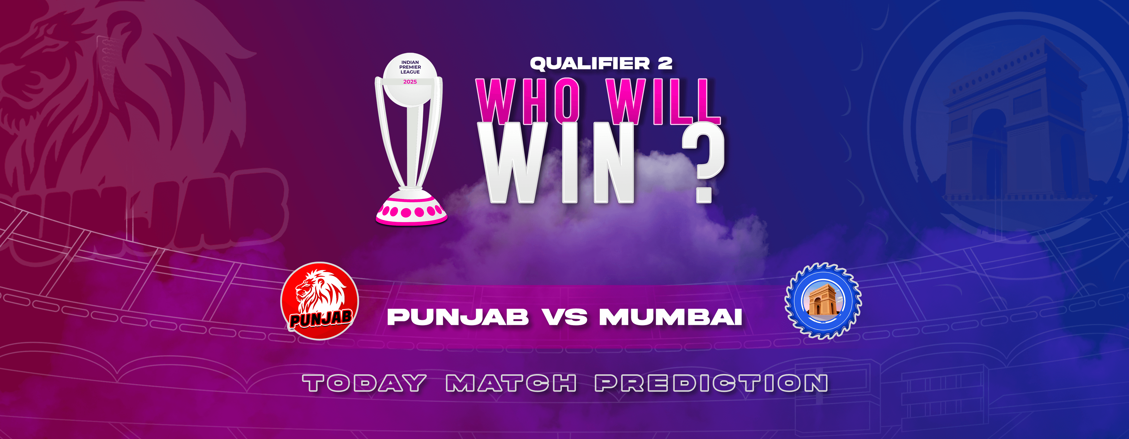 PBKS vs MI Qualifier 2 Match Prediction  - Who Will Win?