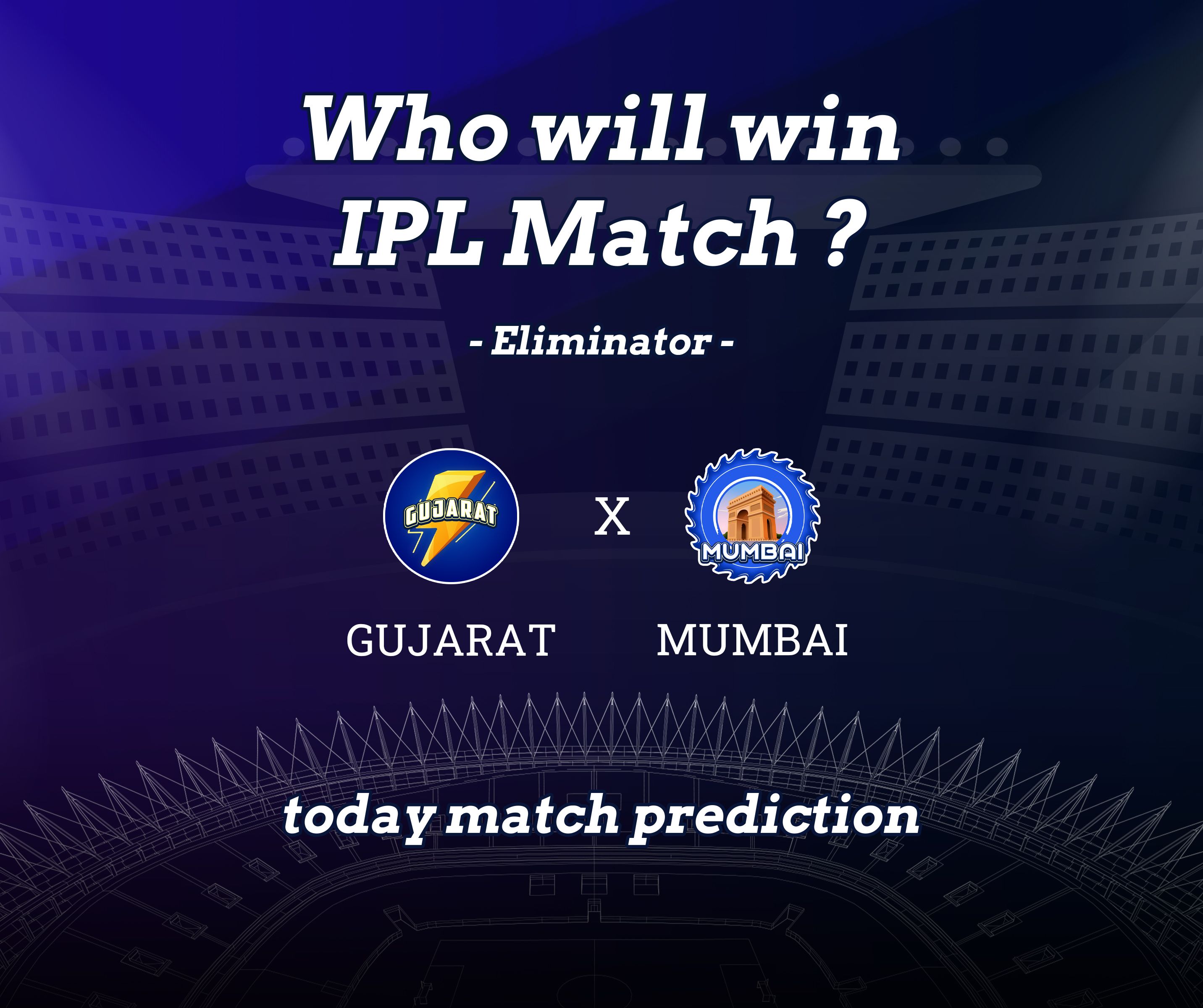 GT vs MI Match Prediction – Who Will Win Today’s Eliminator of IPL 2025?