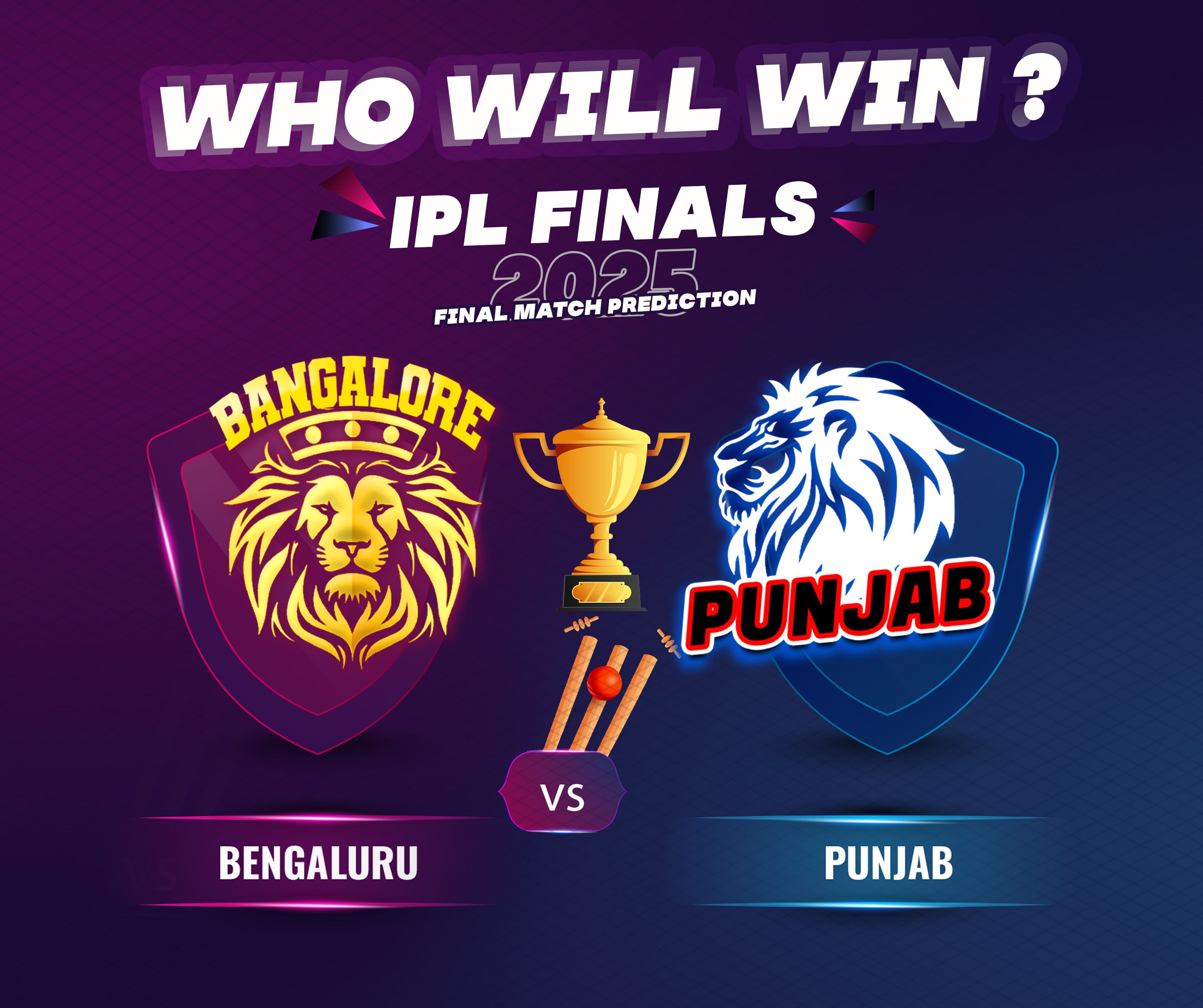 RCB vs PBKS IPL 2025 Final Match Prediction: Who Will Win?