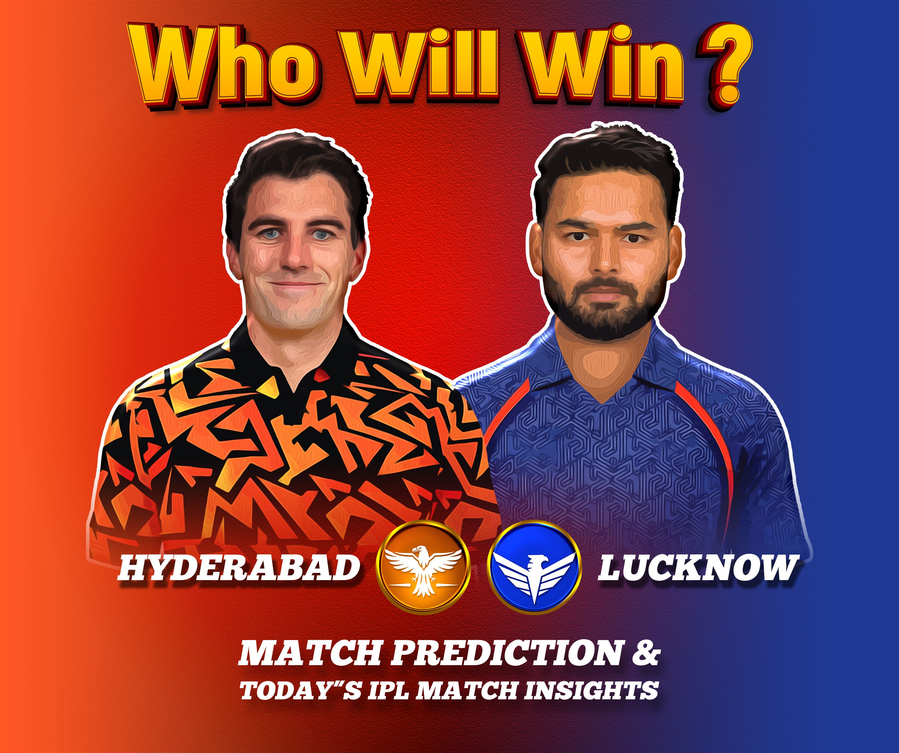 Lucknow vs Hyderabad Who will Win- IPL 2025 61st Match Prediction